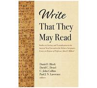 Write That They May Read