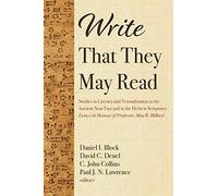 Write That They May Read