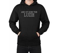 WriteFusion and Up Goes The Luze Sweat à capuche humoristique avec inscription « Carnaval Insider », Noir , XXL