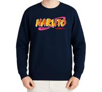 WriteFusion Naruto Shippuden Akatsuki Sasuke Itachi | Uzumaki Naruto Kyubi Modus Style XXII Pull, Bleu marine, L