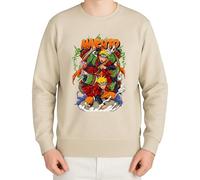 WriteFusion Naruto Shippuden Akatsuki Sasuke Itachi | Uzumaki Naruto Kyubi Modus Style XXVI Pull en pierre naturelle, M