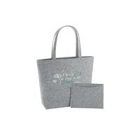 WriteFusion Prenez du temps pour les choses qui vous rendent heureux - Inscription inspirante avec pissenlit - Motivation et pleine conscience - Sac cadeau durable en feutre - Sac à provisions - Sac