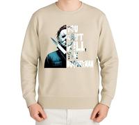 WriteFusion You Can't Kill The Boogeyman - Design horreur d'Halloween avec masque et couteau - Motif slasher effrayant pour les fans de films cultes et d'Halloween, Pierre naturelle, M