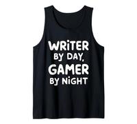 Writer by Day Gamer by Night Débardeur