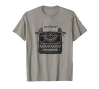 Writer Leterature Machine à écrire Police Busy Writing Meme T-Shirt