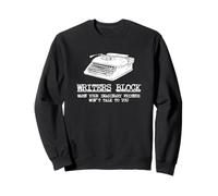 Writers Block Funny Imaginary Friends Auteur écrivain Sweatshirt