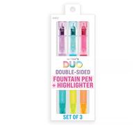 Writers Duo Surligneurs à double extrémité pour stylo plume