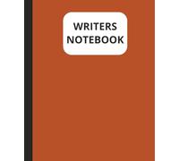 Writers Notebook:: [Molten Copper] College Ruled, 110 Pages - Stylish Classic Writers Notebook for Ideas, Drafts, Stories, and Daily Writing (7.5 x 9.25 in)