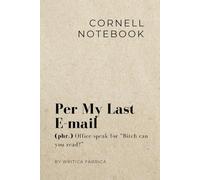 Writica Fabrica - Sarcastic Cornell Notes - For People Who Take Notes but Never Read Them: Get Organized (or at least pretend to). A Bullet Journal With Sarcastic Humor - Perfect Funny Gift