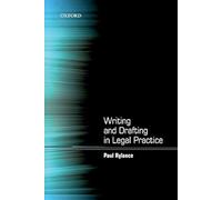 Writing and Drafting in Legal Practice – Oxford University Press