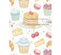 Writing book inspired by home education: Food designed cover 'writing book'