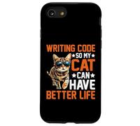 Writing Code So My Cat Can Have Better Life - Coque pour iPhone SE (2020) / 7 / 8