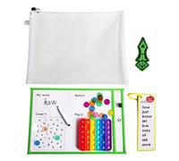 Writing Flash Cards, Spelling Flashcard, Writing Practice for Kids, Educational Word Cards, Word Recognition Card, Erasable Word Practice Cards with High-Frequency Words for Reading and Spelling