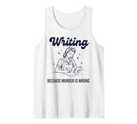 Writing Funny Story Teller Women Ficiton Débardeur