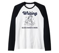 Writing Funny Story Teller Women Ficiton Manche Raglan