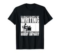Writing Is For Smart People Auteur Drôle Écrivain T-Shirt