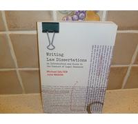 Writing Law Dissertations: An Introduction and Guide to the Conduct of Legal Research