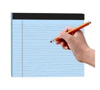 Writing Pads - 11x9.5 Inch, College Ruled Notepads for Office School Study