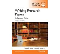 Writing Research Papers: A Complete Guide, Global Edition