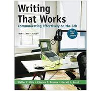 Writing That Works: Communicating Effectively On The Job With 2020 Apa Update