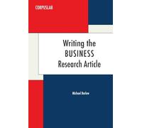 Writing the Business Research Article