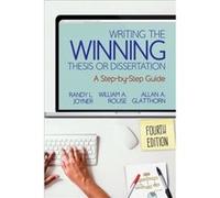 Writing the Winning Thesis or Dissertation by Allan A. Glatthorn Inconnu (Auteur)