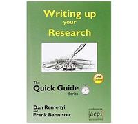Writing Up Your Research