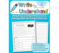 Writing Workbook for Third Grade: Constructed Response Paragraph Writing Practice Using the RACES Strategy