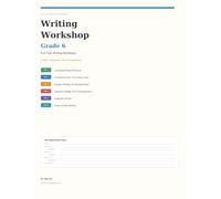 Writing Workshop Grade 6: Full-Year Writing Workbook