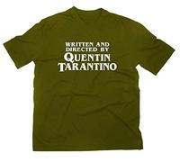 Written and Directed by Quentin Tarantino T-shirt, Olive, M