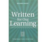 Written for Our Learning - Benjamin C. Sargent - Wipf and Stock Publishers - Livre en Anglais Benjamin C. SargentBenjamin C. Sargent (Auteur)