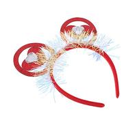 WRITWAA 1 Bandeau D'Amour En Forme De Cœur Pour La Saint-Valentin Joli -Tête Pour La Saint-Valentin -Tête En Forme De Cœur Accessoire Délicat En Feutre Rouge