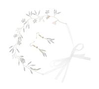 WRITWAA 1 Ensemble accessoires de cheveux en strass hair charms hair toppers bride wedding decorations verre marivaux coiffure de mariage mariée Accessoires de cheveux pour la photographie