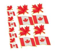 WRITWAA 1 Ensemble Broches Patriotiques Émail de Épingles Canada Érable pour Vêtements Chapeaux et Sacs Épingles de Durables pour Souvenirs Fête Canada