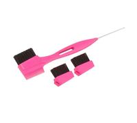 WRITWAA 1 Ensemble Brosse à sourcils qui change Se maquiller façonneur Outil de sourcils débutants œil brosse à cils pour femmes peignes à sourcils Laine de nylon Rosy