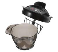 WRITWAA 1 Ensemble Mélangeur D'huile Cuite Batteur Electrique Bol De Mélange De Pour Les Cheveux Agitateur De Couleur De Cheveux Mélangeur De Pour Les Cheveux Black Abdos