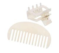WRITWAA 1 Ensemble Pince à Cheveux et Peigne Acétate Chic pour Filles Couleur Sirène Pratique et Élégant