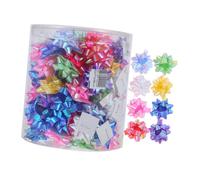 WRITWAA 1 Ensemble Rubans à friser décoratifs décoration de Noel Papier Accessoires de décoration de Floral arcs de de noël décor de Coffret Plastique