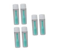 WRITWAA 1 Jeu Outil De Boîte De Lunettes Suppression Dissolvant Bouteille Décapants Tasse De Lentilles Insertion De Lentilles Inséreur De Lentilles Abdos Green 6 Pièces