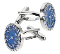 WRITWAA 1 Paire Manchettes de Chemise pour Hommes Cufflinks Design Compteur de Vitesse Aesthetic Accessoires Élégants pour Réunions Professionnelles et Fêtes