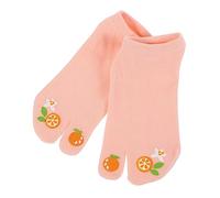 WRITWAA 1 Paire Tabi Chaussettes Shorts Chaussettes à Bouts Séparés Obtenir Un Collants Courtes Filles Tabi Épaisses Soutien Football Bicyclette Coton Travail Yoga