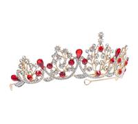 WRITWAA 1 Pièce Accessoire De Cheveux Couronne or Mariage Couvre-chef Fait à La Main Épingle à Cheveux Accessoires De Cheveux Coiffe Femme Chic Bandeau De Mariée Strass