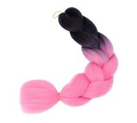 WRITWAA 1 Pièce africaine dreadlocks faux redoute noir perruques dreadlock fausses dreadlocks de fil à haute température