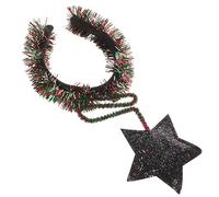 WRITWAA 1 Pièce bandeau cheveux de fête -tête étoile scintillante Cheveux d'étoile coiffure femme cerceau de cheveux étoile Colorful