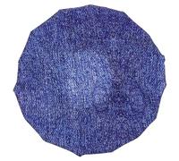 WRITWAA 1 Pièce bonnet de étanche bonnets de bain masculins Baignade bonnets de lavage de cheveux bouchons de cheveux chapeaux pour chapeau d'impression hommes imprimant demain Bleu