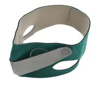 WRITWAA 1 Pièce sangle de lifting réutilisable élévateur soin du visage ascenseur mâchoire double menton réducteur band amincissement du visage masque amincissant polyester Green