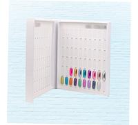 WRITWAA 1 Pièce Vernis À Ongles Professionnel Chartes de Couleur pour Manucure et Nail Art Diy Présentoir Uv Pratique à Emporter