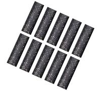 WRITWAA 10 Feuilles Papier Imperméable Noir pour Bouquets Diy et Arts pour Mariages Anniversaires et Toutes Occasions Spéciales