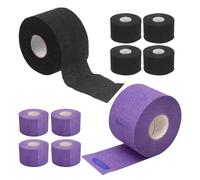 WRITWAA 10 pièces Barber Neck Paper Strips Disposable Haircut Neck Wraps For Salon Hairdressing Dye Protection Adjustable