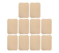 WRITWAA 10 Pièces Couverture Scolaire en Papier Kraft Auto-adhésive, Protège Manuel et Cahier, Ajustement et Surface Écrivable, Gestion des Livres en ureau